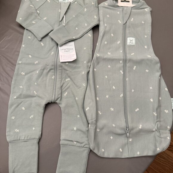 organic cotton pajama and swaddle bundle - Picture 4 of 7